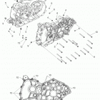 N14CCC/CCV/TCA CHIEF CLASSIC/CHIEF VINTAGE/CHIEFTAIN ALL OPTIONS Engine, crankcase - n14ccc  /  ccv  /  tca all opt...
