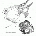N14CCC/CCV/TCA CHIEF CLASSIC/CHIEF VINTAGE/CHIEFTAIN ALL OPTIONS Engine, engine mounting - n14ccc  /  ccv  /  tca a...