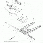 N14CCC/CCV/TCA CHIEF CLASSIC/CHIEF VINTAGE/CHIEFTAIN ALL OPTIONS Suspension, rear asm., swing arm and shock - n14cc...