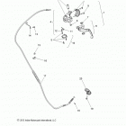 N14CCC/CCV/TCA CHIEF CLASSIC/CHIEF VINTAGE/CHIEFTAIN ALL OPTIONS Controls, clutch lever and cable - n14ccc  /  ccv ...