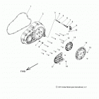 N14CCC/CCV/TCA CHIEF CLASSIC/CHIEF VINTAGE/CHIEFTAIN ALL OPTIONS Engine, primary cover asm. - n14ccc  /  ccv  /  tc...