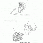 N14CCC/CCV/TCA CHIEF CLASSIC/CHIEF VINTAGE/CHIEFTAIN ALL OPTIONS Brakes, calipers, front and rear - n14ccc  /  ccv ...