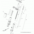 N14CCC/CCV/TCA CHIEF CLASSIC/CHIEF VINTAGE/CHIEFTAIN ALL OPTIONS Suspension, front forks - n14ccc  /  ccv  /  tca a...