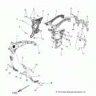 N14CCC/CCV/TCA CHIEF CLASSIC/CHIEF VINTAGE/CHIEFTAIN ALL OPTIONS Chassis, frame asm. - n14ccc  /  ccv  /  tca all o...