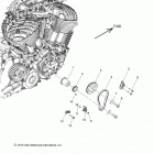 N14CCC/CCV/TCA CHIEF CLASSIC/CHIEF VINTAGE/CHIEFTAIN ALL OPTIONS Engine, cam chain and sprockets - n14ccc  /  ccv  ...