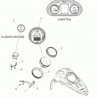N14CCC/CCV/TCA CHIEF CLASSIC/CHIEF VINTAGE/CHIEFTAIN ALL OPTIONS Electrical, instrument cluster - n14ccc  /  ccv al...
