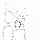 N121C/V/D CHIEF CLASSIC/VINTAGE/DARK HORSE ALL OPTIONS Drive train, transmission gasket and seal kit - n1...