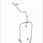 N121C/V/D CHIEF CLASSIC/VINTAGE/DARK HORSE ALL OPTIONS Brakes, front brake line - n121c  /  v  /  d all o...