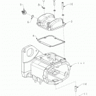 N121C/V/D CHIEF CLASSIC/VINTAGE/DARK HORSE ALL OPTIONS Drive train, transmission housing, top cover - n12...