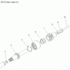 N121C/V/D CHIEF CLASSIC/VINTAGE/DARK HORSE ALL OPTIONS Engine, starter, jackshaft kit - n121c  /  v  /  d...