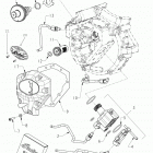 N121C/V/D CHIEF CLASSIC/VINTAGE/DARK HORSE ALL OPTIONS Engine, cam box and oil pump - n121c  /  v  /  d a...