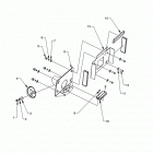 N121C/V/D CHIEF CLASSIC/VINTAGE/DARK HORSE ALL OPTIONS Chassis, license plate brackets - n121c  /  v  /  ...