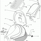N121C/V/D CHIEF CLASSIC/VINTAGE/DARK HORSE ALL OPTIONS Body, seat, solo - n121c  /  v  /  d all options (...
