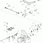 N121C/V/D CHIEF CLASSIC/VINTAGE/DARK HORSE ALL OPTIONS Drive train, gear shifter assembly - n121c  /  v  ...