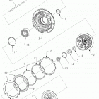 N121C/V/D CHIEF CLASSIC/VINTAGE/DARK HORSE ALL OPTIONS Drive train, clutch - n121c  /  v  /  d all option...