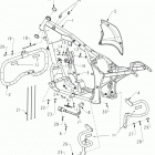 N121C/V/D CHIEF CLASSIC/VINTAGE/DARK HORSE ALL OPTIONS Chassis, frame and sidestand - n121c  /  v  /  d a...