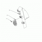 N121C/V/D CHIEF CLASSIC/VINTAGE/DARK HORSE ALL OPTIONS Electrical, horn - n121c  /  v  /  d all options (...