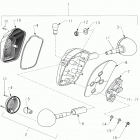 N121C/V/D CHIEF CLASSIC/VINTAGE/DARK HORSE ALL OPTIONS Electrical, taillamp and rear turn signals - n121c...