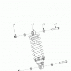 N121C/V/D CHIEF CLASSIC/VINTAGE/DARK HORSE ALL OPTIONS Suspension, rear shock absorber - n121c  /  v  /  ...