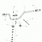 N121C/V/D CHIEF CLASSIC/VINTAGE/DARK HORSE ALL OPTIONS Steering, handlebar mounting - n121c  /  v  /  d a...