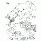 Teryx LE (KRF800-CEF) Guards  /  cab frame