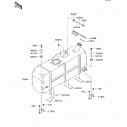 Mule 4010 Trans4x4 (KAF620-REF) Топливный бак
