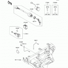 Mule 4010 Trans4x4 (KAF620-REF) Замок зажигания