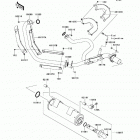 Teryx4 (KRT800-BEF) Глушитель