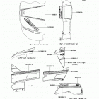 Teryx4 (KRT800-BEF) Наклейки