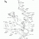 Mule 4010 Trans4x4 (KAF620-REF) Боковые крышки  /  крышка цепи