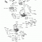 Teryx4 (KRT800-BEF) Детали рамы (фронт)