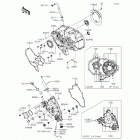 Teryx LE (KRF800-CEF) Крышки двигателя