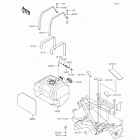 Teryx LE (KRF800-CEF) Топливный бак