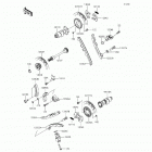 Teryx LE (KRF800-CEF) Распредвал(ы)  /  натяжитель