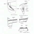 Teryx4 LE (KRT800-CEF) Decals(orange)