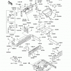 Mule 4010 Trans4x4 (KAF620-REF) Рама ,крепежные детали