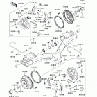 Mule 4010 Trans4x4 (KAF620-REF) Rear hubs  /  brakes