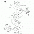 Mule 4010 Trans4x4 (KAF620-REF) Заднее крыло