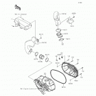 Teryx LE (KRF800-CEF) Крышка вариатора
