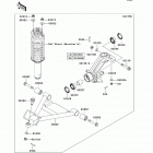Mule 4010 Trans4x4 (KAF620-REF) Передняя подвеска