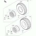 Teryx4 LE (KRT800-CEF) Wheels  /  tires