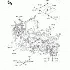 Teryx4 LE (KRT800-CEF) Крепление двигателя
