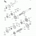 Teryx4 LE (KRT800-CEF) Трансмиссия