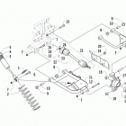 PROWLER 1000 XTZ RED Задняя подвеска