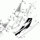 WILDCAT 4 GREEN Rear door assembly