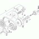 PROWLER 700 XTX BLUE Трансмиссия