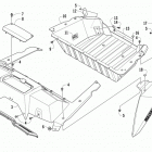 WILDCAT GREEN Cargo box and taillight assembly