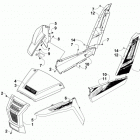 WILDCAT TRAIL XT BLACK Front and side panel assemblies