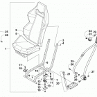WILDCAT 4 GREEN Переднее сидение