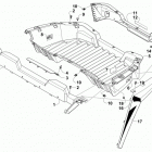 WILDCAT TRAIL XT BLACK Cargo box and taillight assembly